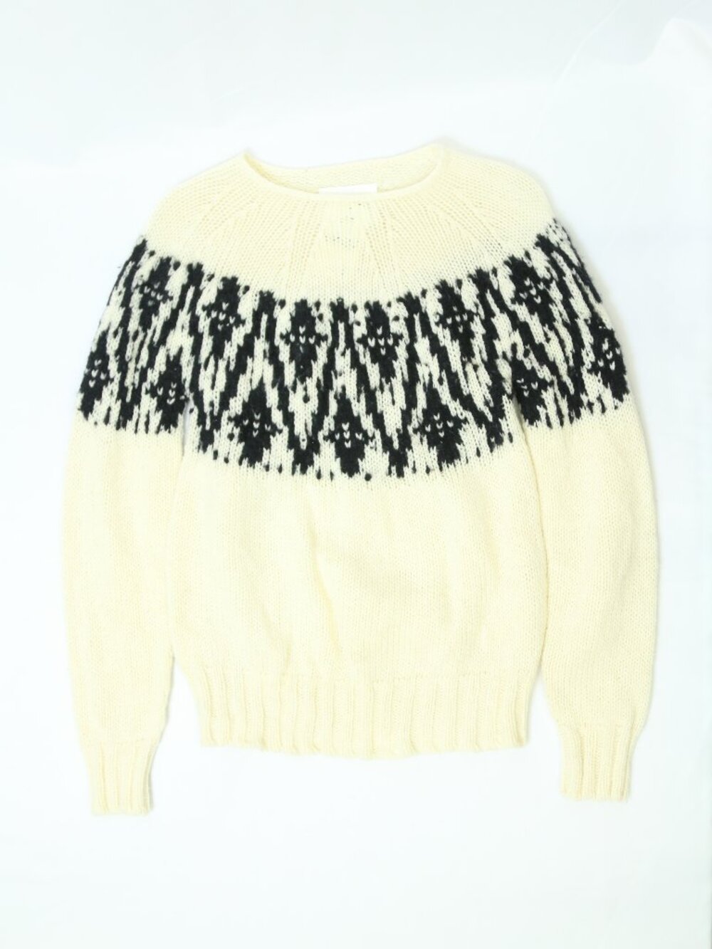 Men's Jil Sander Fairisle Knit Sweater SIze Large